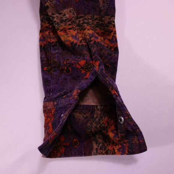 Christopher & Banks Corduroy Jacket Womens Medium Button Up Shirt Shacket Blazer - Picture 9 of 13